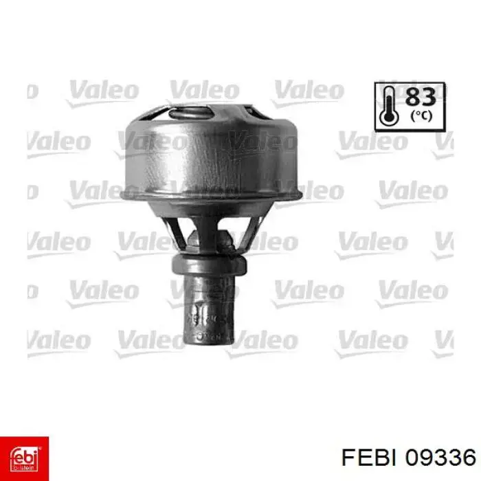 Termostato, refrigerante 09336 Febi