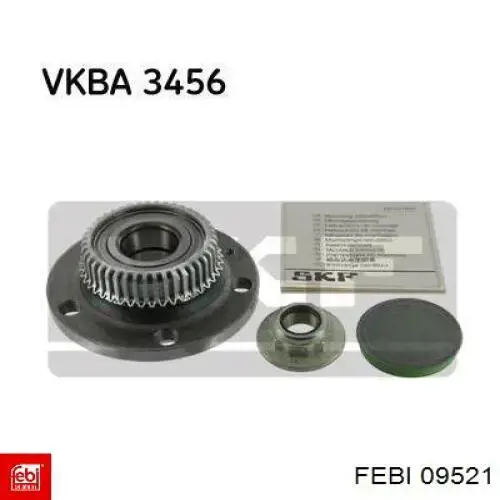 Ступица заднего колеса Febi 09521