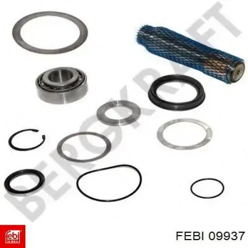Ремкомплект шкворня поворотного кулака Febi 09937 цена, от 100.10 USD