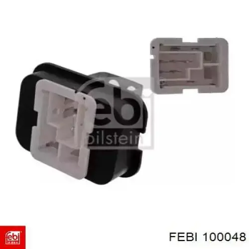 Резистор (сопротивление) вентилятора печки (отопителя салона) FEBI 100048