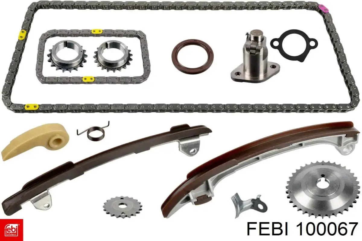 Cadeia do mecanismo de distribuição de gás Febi 100067 preço, a partir de 38,54 USD