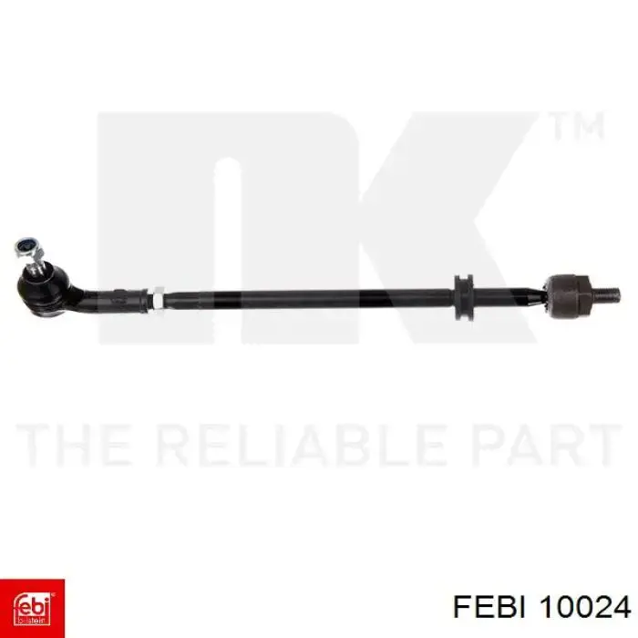 Тяга рулевая в сборе, левая Febi 10024 цена, от 14.90 USD
