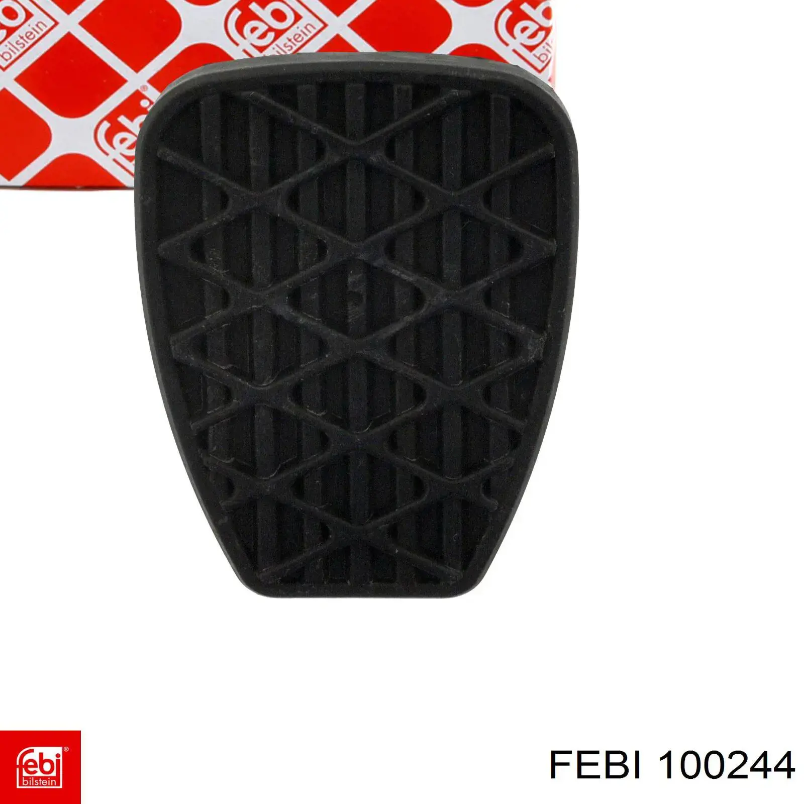 Revestimiento del pedal, pedal de embrague 100244 Febi