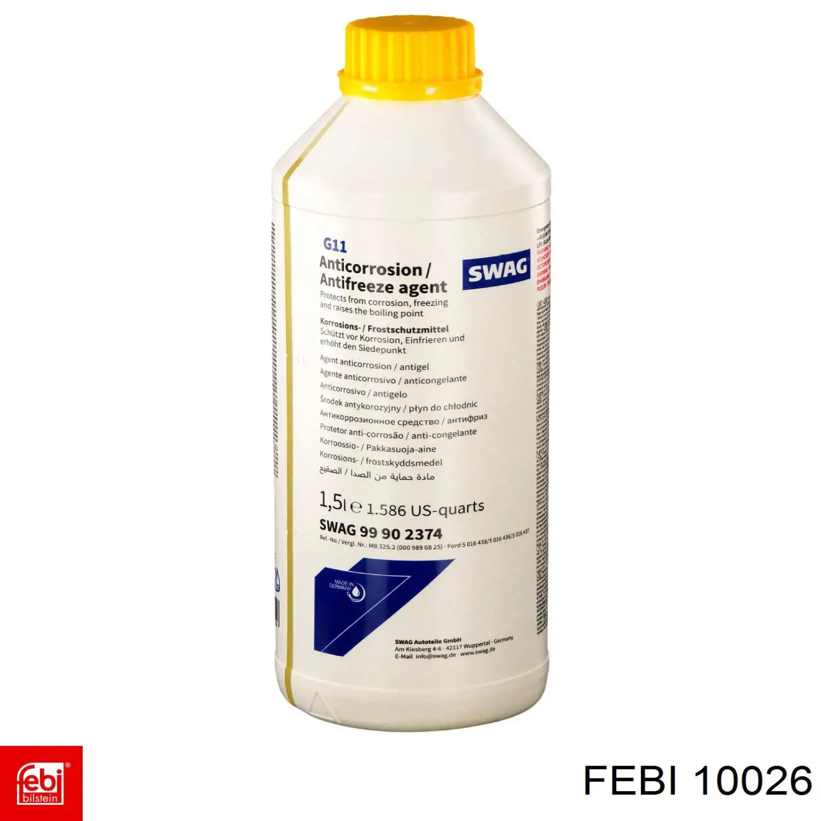 Сайлентблок задней балки 10026 Febi