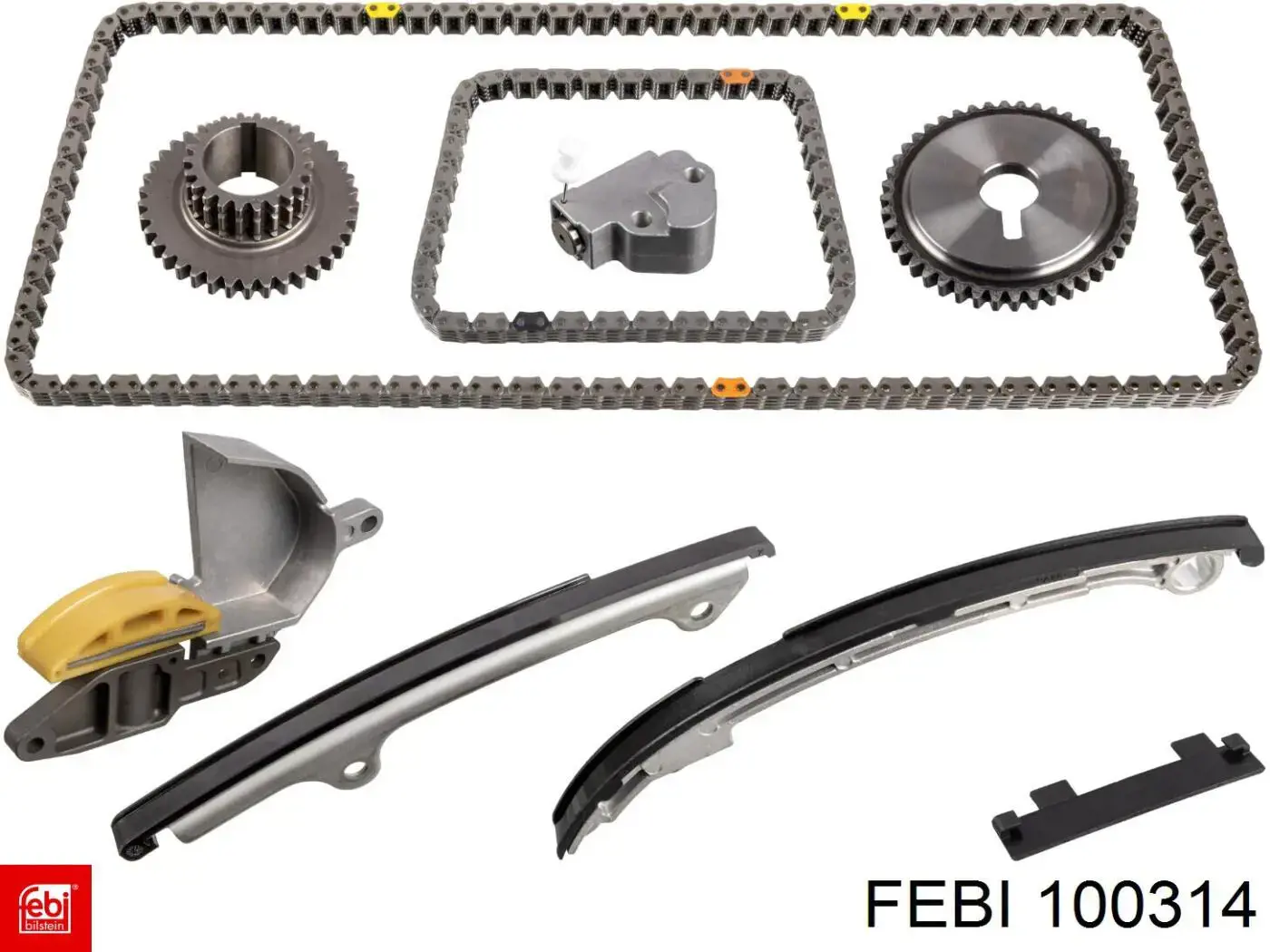 Цепь ГРМ балансировочного вала Febi 100314 цена, от 21.93 USD