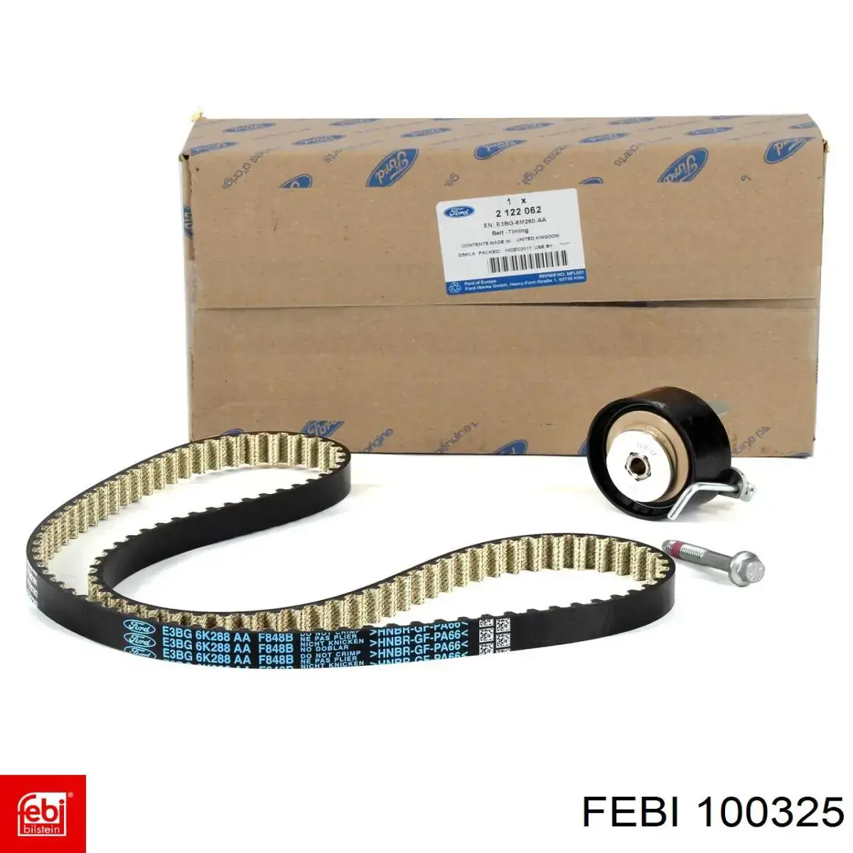 ГРМ ремни, комплект Febi 100325 цена, от 103.45 USD