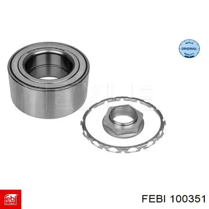 Подшипник задней ступицы 100351 Febi