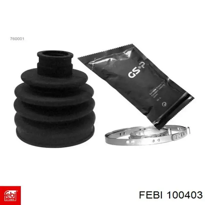 Пыльник ШРУСа внешний, правый Febi 100403 цена, от 14.92 USD