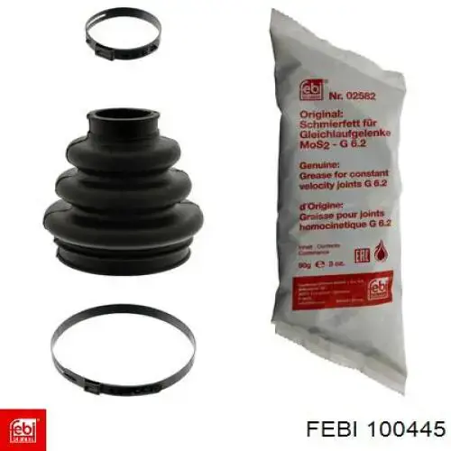 Пыльник наружной гранаты, задней полуоси Febi 100445 цена, от 13.81 USD