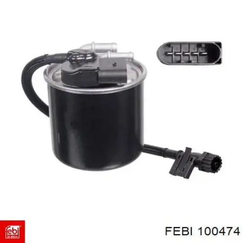 Купить 100474 Febi Фильтр-отстойник топлива грубой очистки