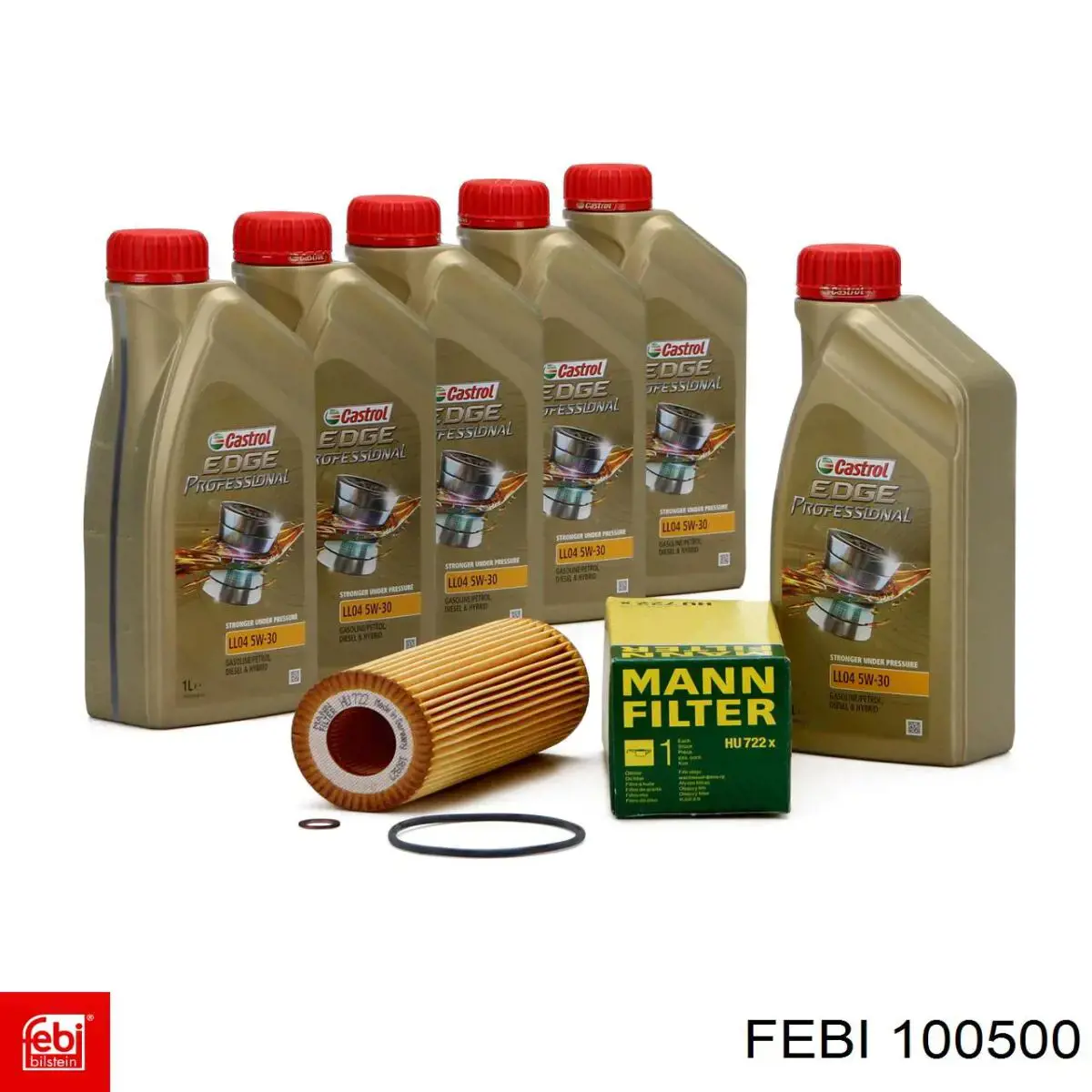 Купить 100500 Febi Радиатор масляный (холодильник), под фильтром