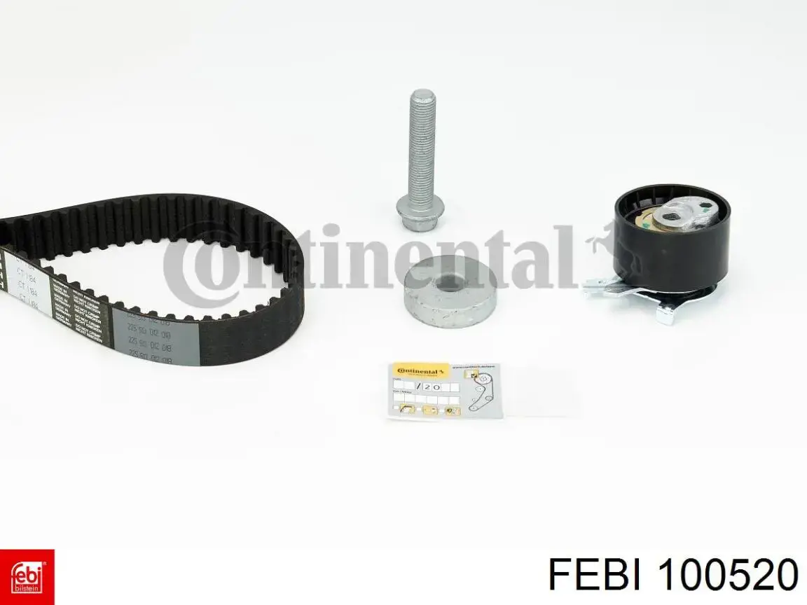 ГРМ ремни, комплект Febi 100520 цена, от 74.37 USD