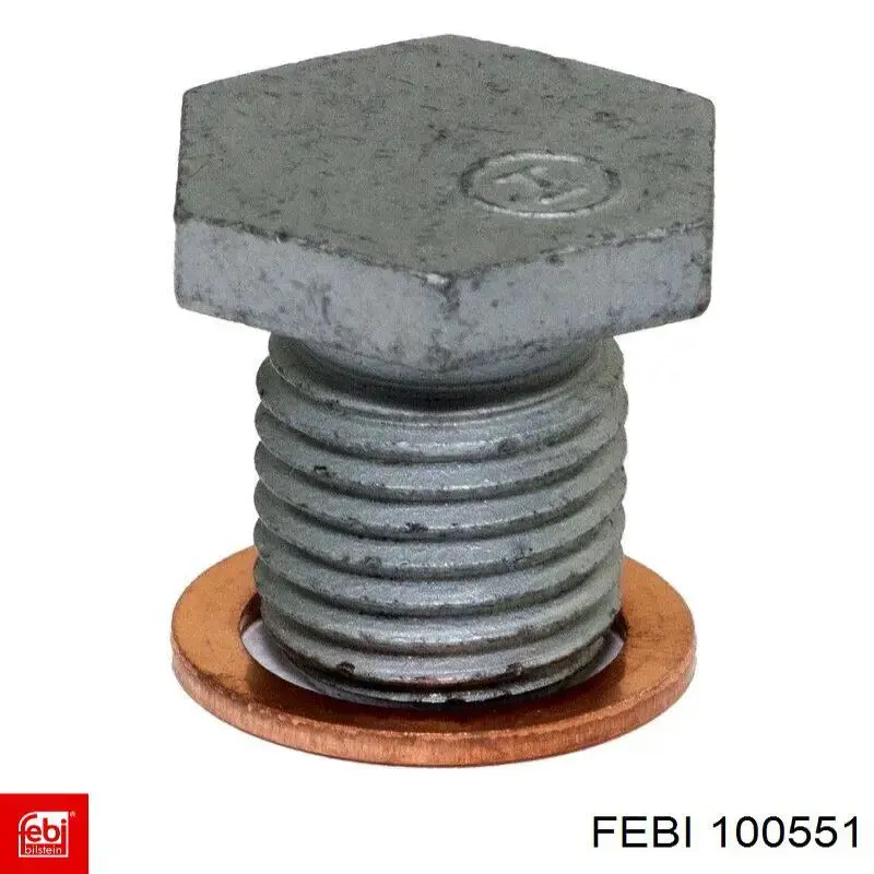 Купить 100551 Febi Пробка поддона двигателя