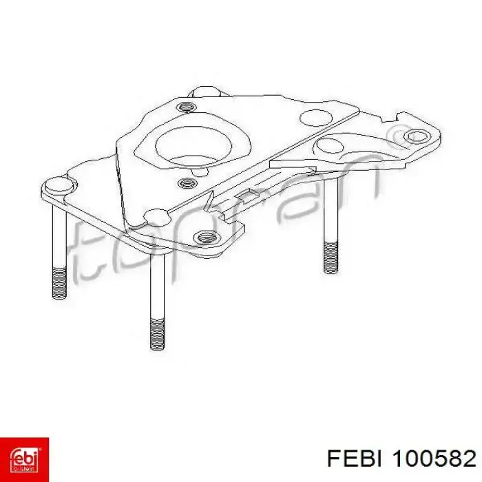 Цилиндр опрокидывания кабины Febi 100582 цена, от 431.98 USD