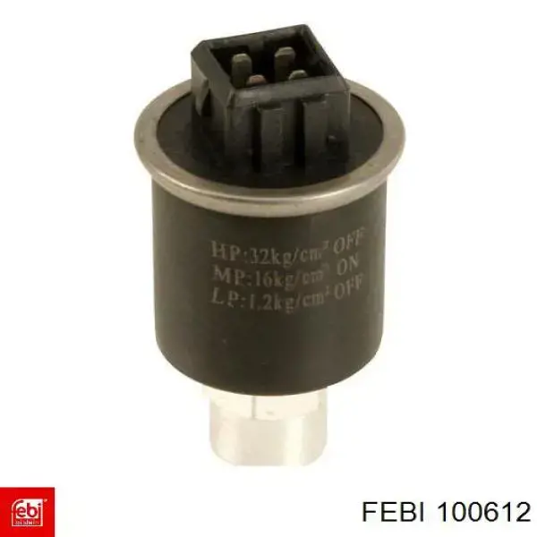 Пистон (клип) крепления обшивки крышки багажника Febi 100612 цена, от 1.58 USD