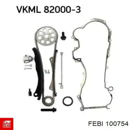 Купить 100754 Febi Набор цепи грм