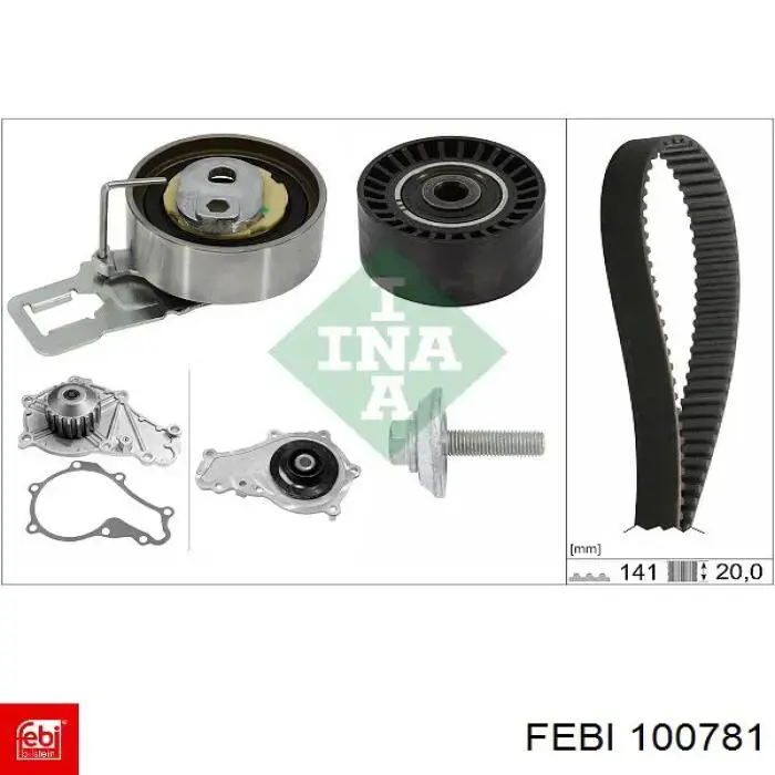 KD169 DOLZ Kit de distribución original y equivalente