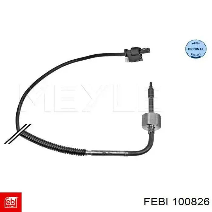 Датчик температуры выхлопных газов  до катализатора Febi 100826 цена, от 70.90 USD