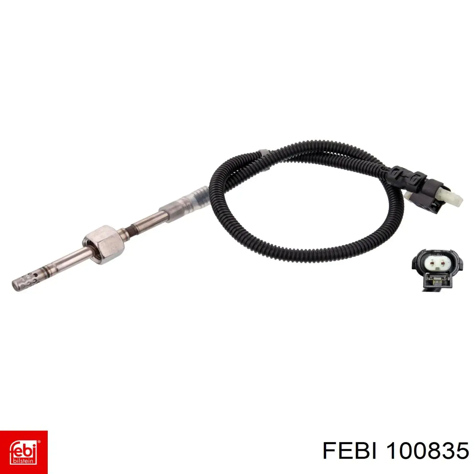 100835 Febi sensor de temperatura dos gases de escape (ge, até o catalisador)