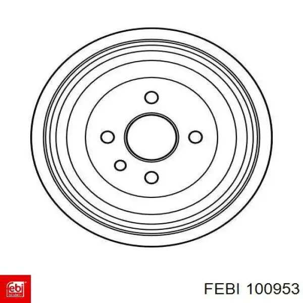 Натяжитель цепи ГРМ 100953 Febi