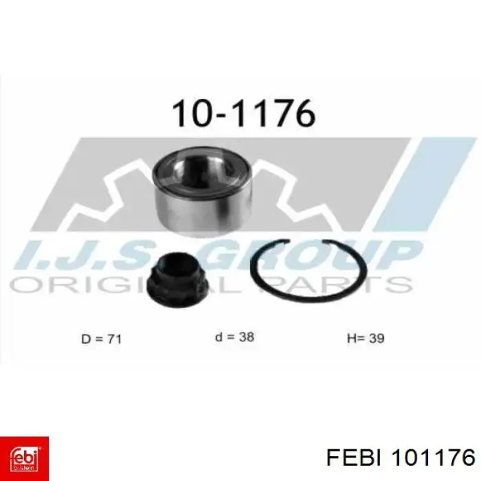  Febi 101176 цена, от 0.50 USD