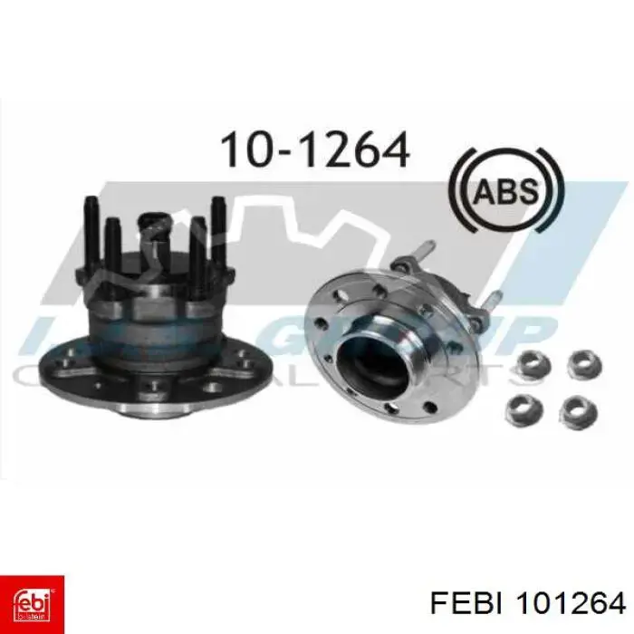 Заглушка ступицы Febi 101264 цена, от 7.68 USD