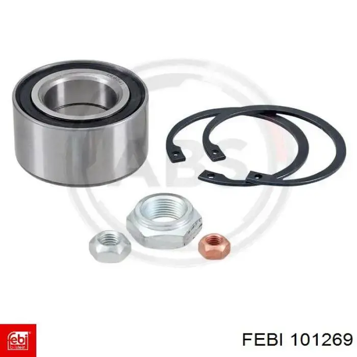 Купить 101269 Febi Пневмоподушка/пневморессора моста