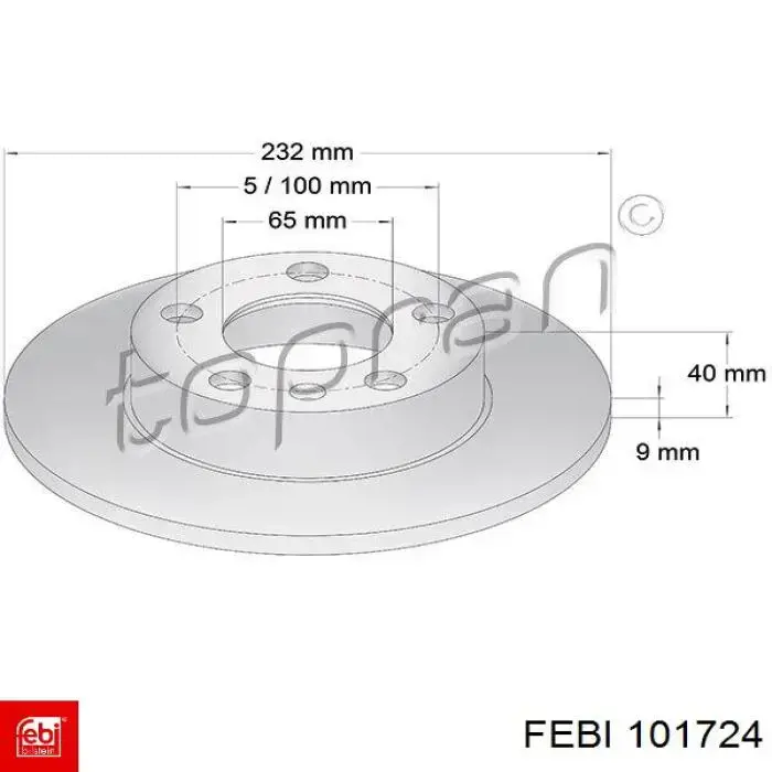 Пыльник тяги Febi 101724 цена, от 7.64 USD