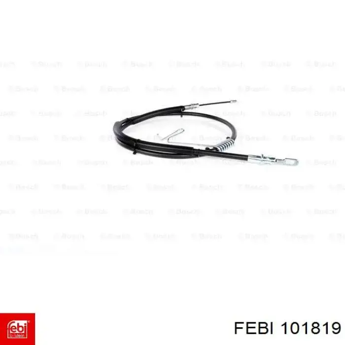 Купить 101819 Febi Трос стояночного тормоза задний левый