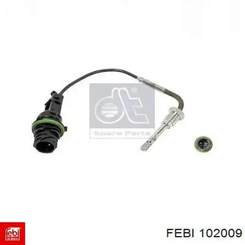 Датчик температуры выхлопных газов  до катализатора Febi 102009 цена, от 52.18 USD