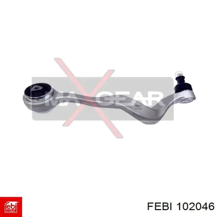 Подушка (опора) двигателя левая передняя Febi 102046 цена, от 31.18 USD