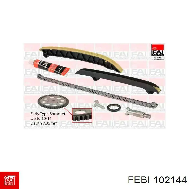Купить 102144 Febi Отбойник передней рессоры