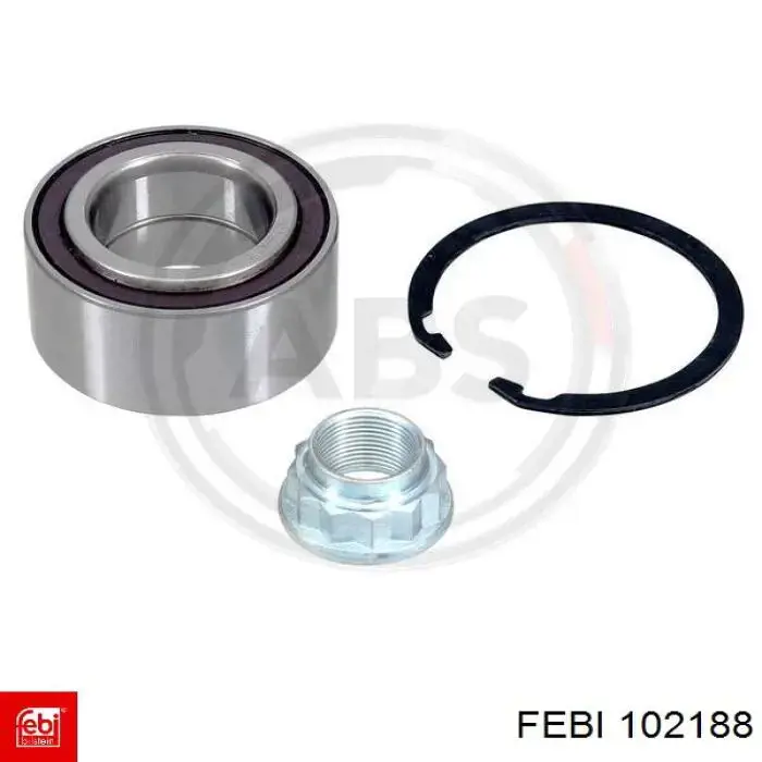 Ступицы передних колес Febi 102188 цена, от 22.55 USD