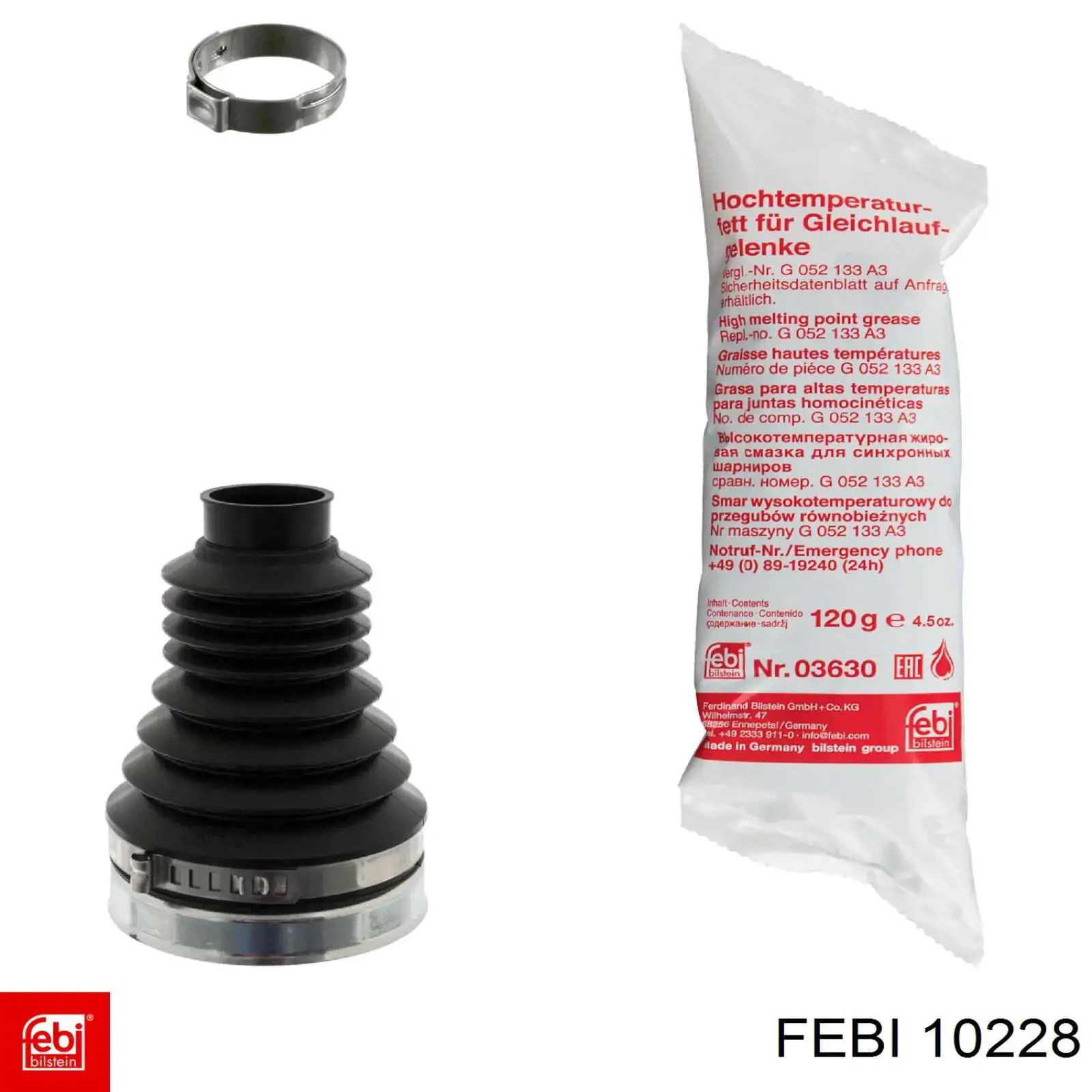 Сайлентблок передней подвески Febi 10228 цена, от 25.75 USD