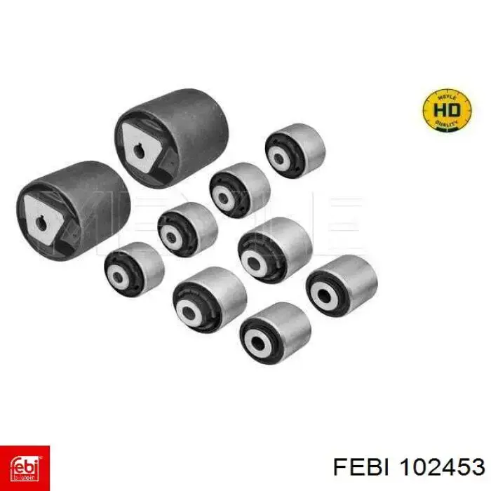 Сайлентблок передней подвески Febi 102453 цена, от 8.77 USD
