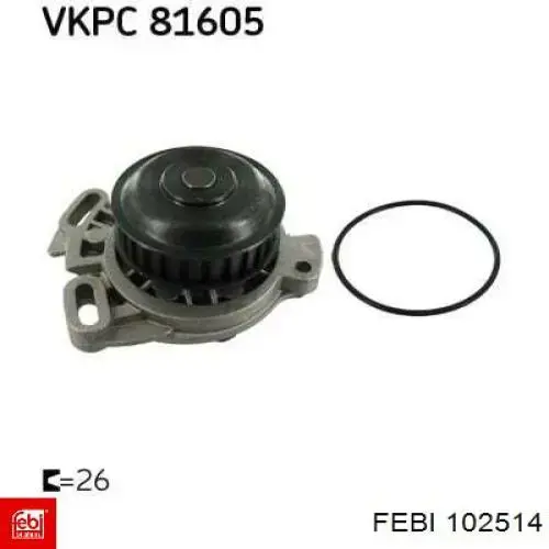 Насос подъема кабины Febi 102514 цена, от 188.68 USD