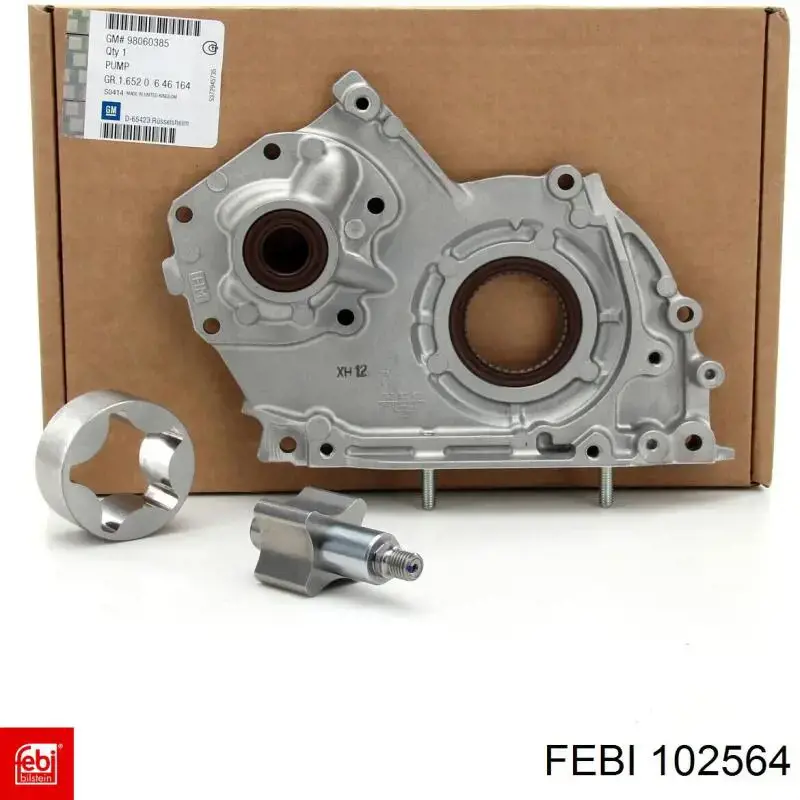 Помпа масляная Febi 102564 цена, от 180.66 USD