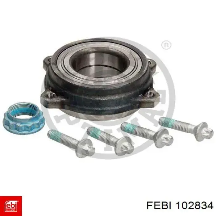 Подшипник задней ступицы 102834 Febi