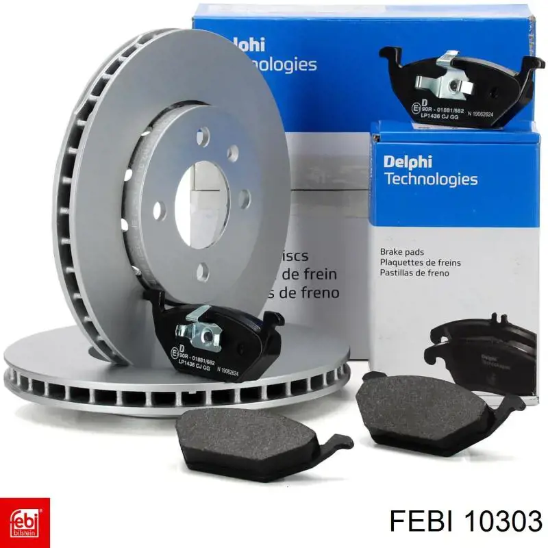 Сайлентблок переднего нижнего рычага Febi 10303