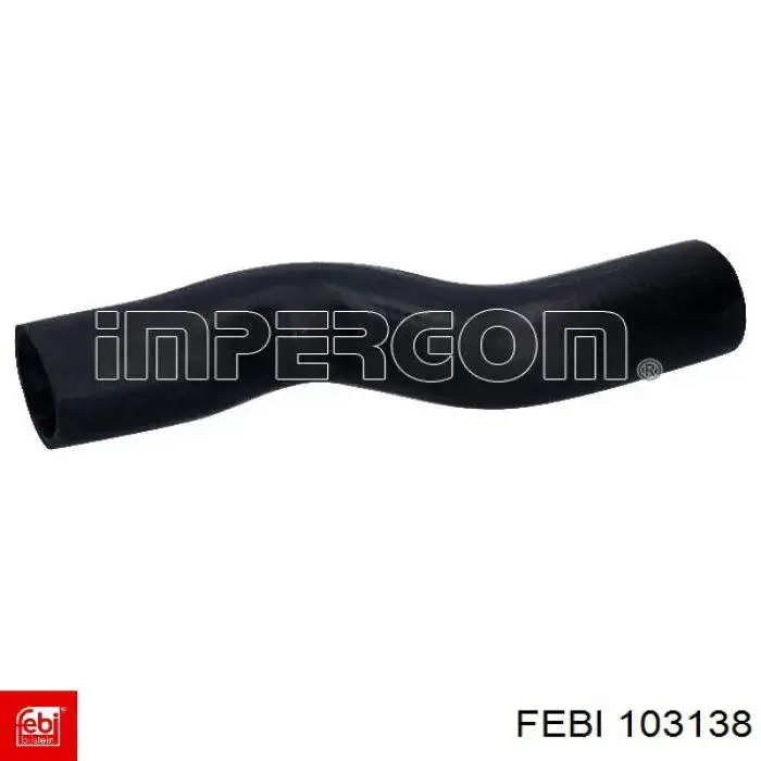 Шланг/патрубок интеркуллера Febi 103138 цена, от 20.95 USD