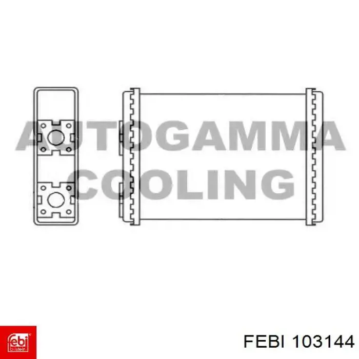 Задняя втулка двигателя Febi 103144 цена, от 18.11 USD