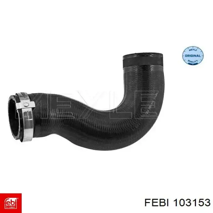 Шланг/патрубок интеркуллера Febi 103153 цена, от 43.49 USD