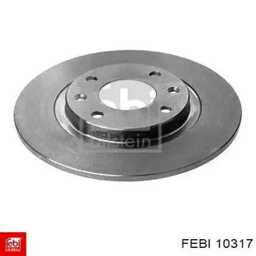 10317 Febi диск тормозной передний