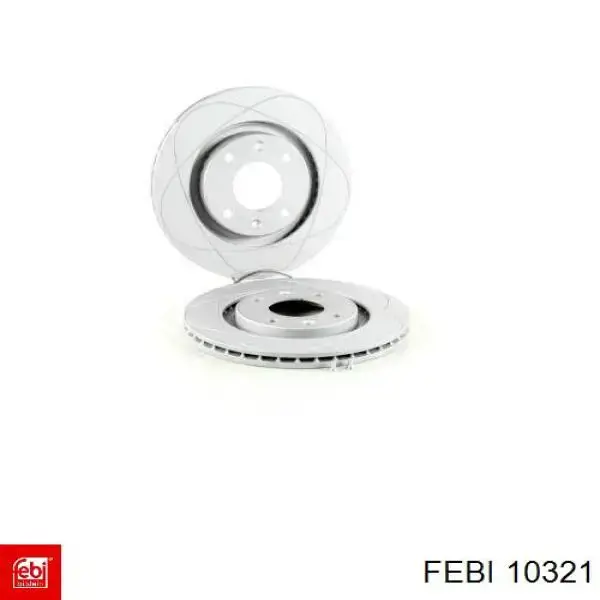 Передние тормозные диски 10321 Febi
