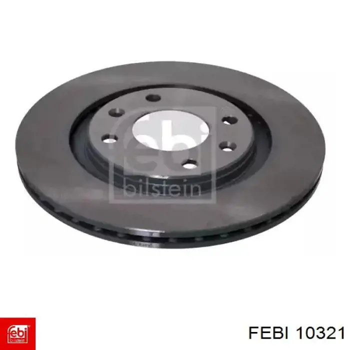 10321 Febi диск тормозной передний