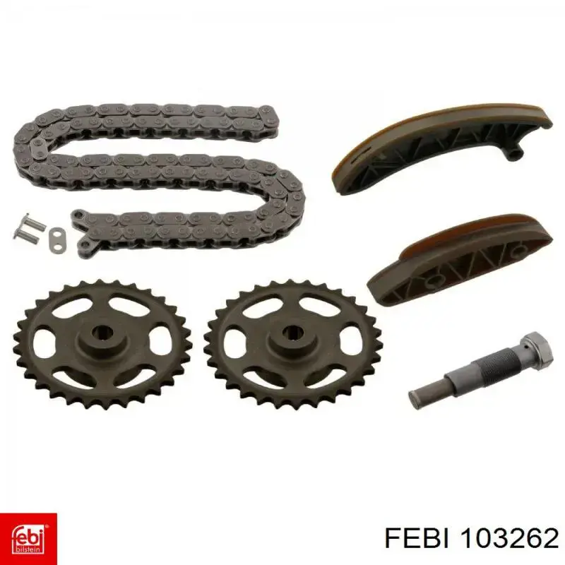 Ремкомплект ГРМ Febi 103262 цена, от 268.95 USD