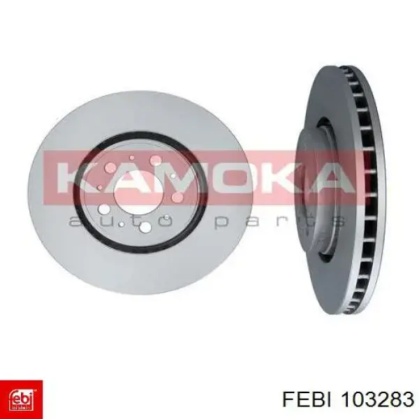 Крышка корпуса топливного фильтра 103283 Febi