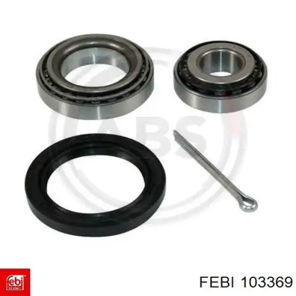 Втулка переднего стабилизатора Febi 103369 цена, от 2.56 USD