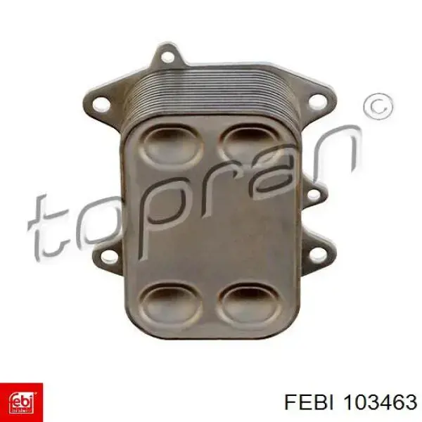Радиатор масляный (холодильник), под фильтром Febi 103463 цена, от 42.42 USD
