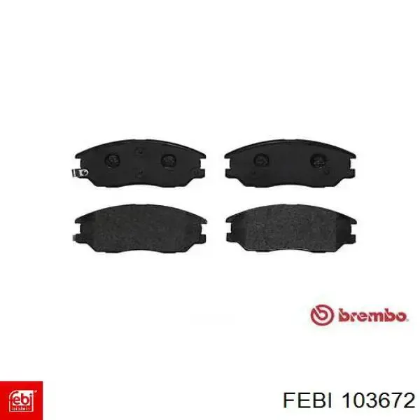Помпа охлаждения Febi 103672 цена, от 36.75 USD